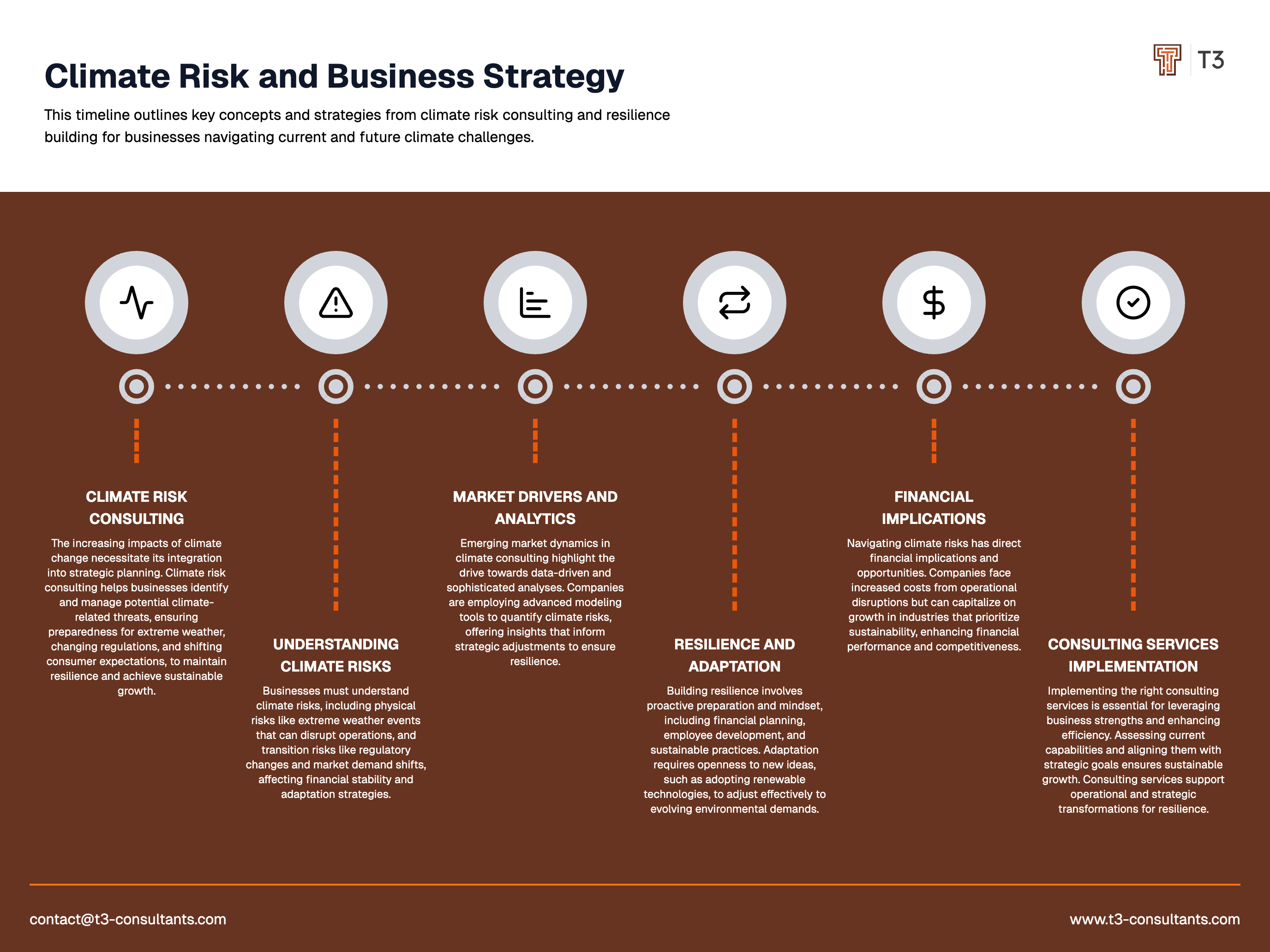 climate risk and business strategy visualized