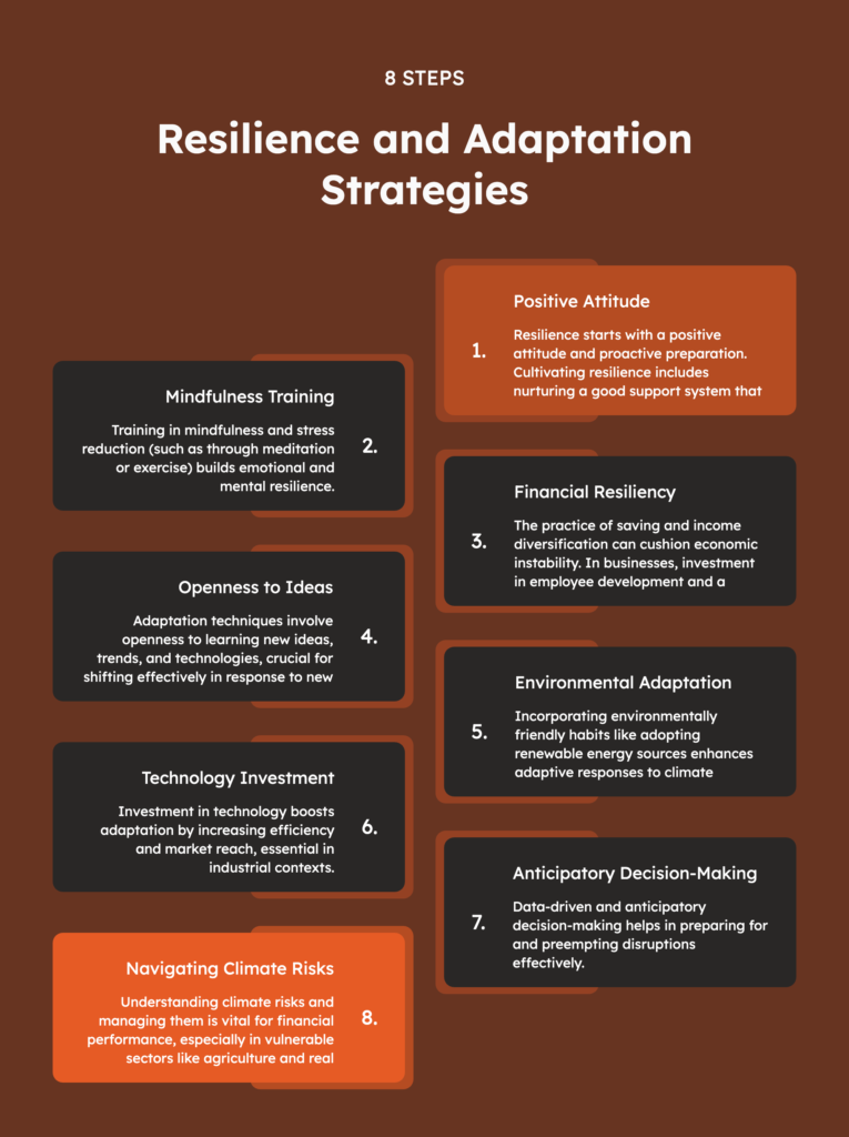 resilience and adaptation strategies