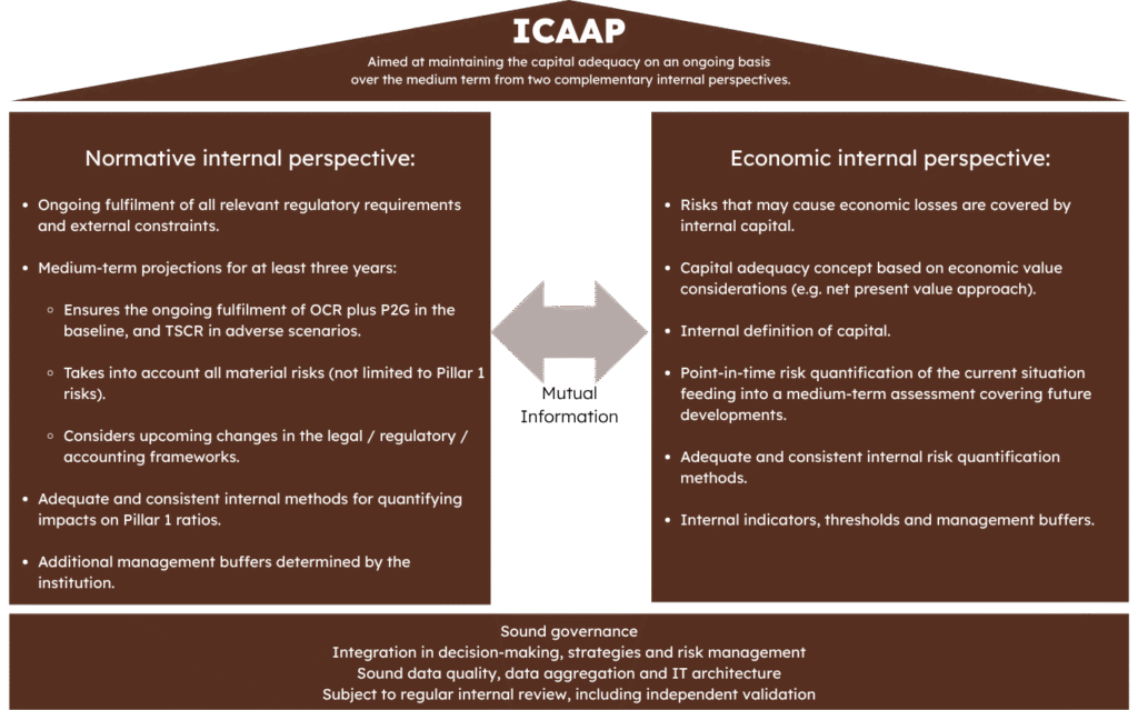 Overview of ICAAP perspectives and key features